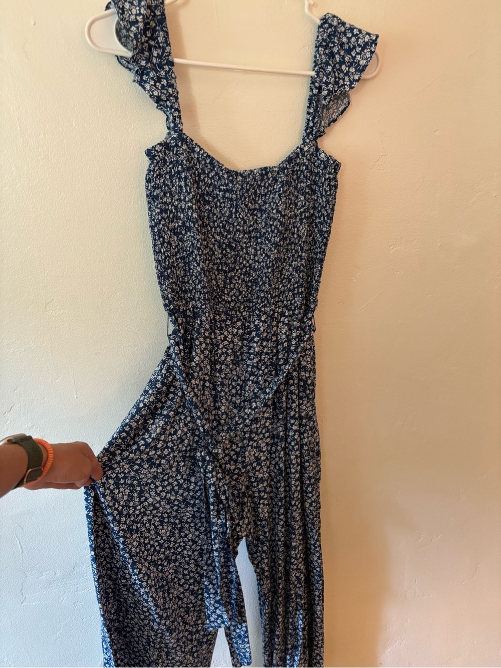 Baltic Born Blue Floral Jumpsuit